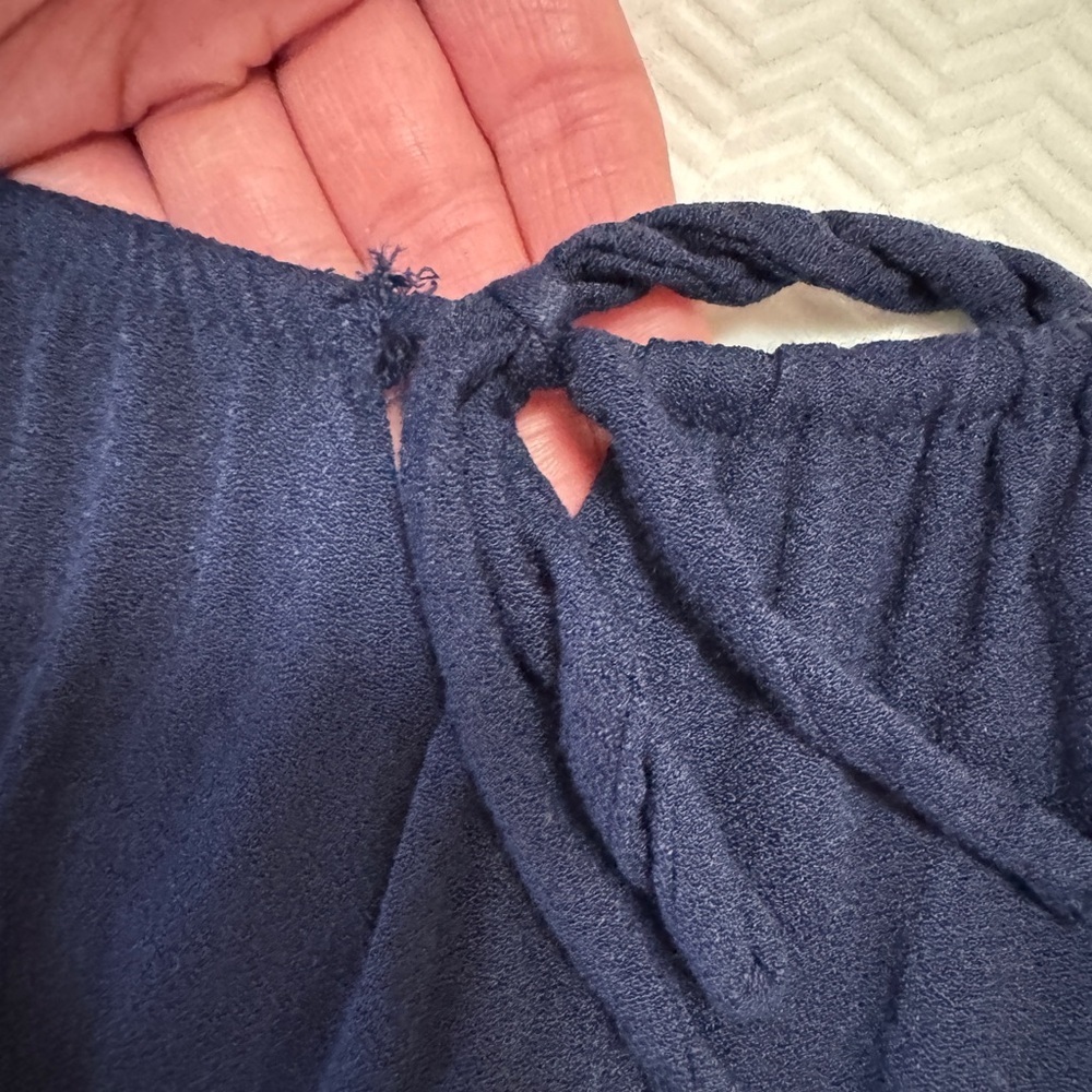ARITZIA WILFRED Navy Blue Strapped Dress in size 4 - Picture 12 of 13